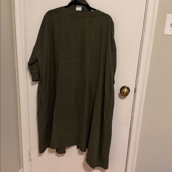 🇱🇹 notPERFECTLINEN Rennes dress in heavyweight linen - Picture 2 of 3